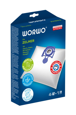 Worki Worwo do odkurzacza Zelmer ZMB02